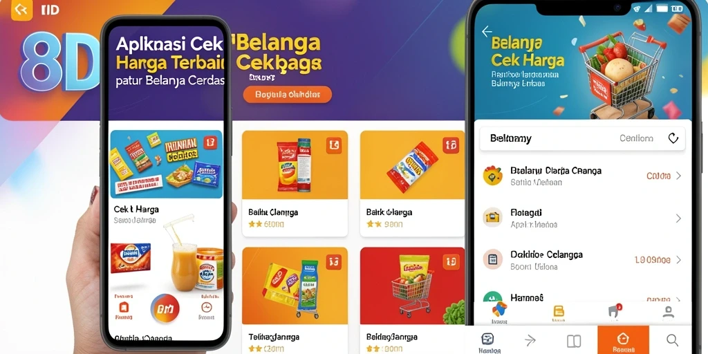 Antarmuka pengguna 8ID menampilkan fitur Cek Harga dengan jelas.