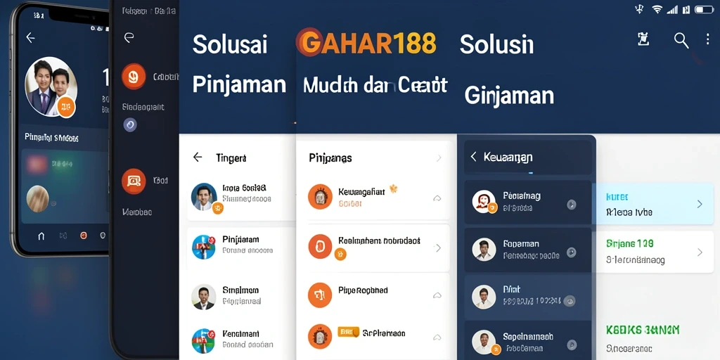 Tampilan antarmuka aplikasi GAHAR188 yang intuitif dan mudah digunakan.