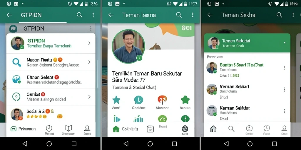 Antarmuka GTPIDN yang sederhana dan mudah digunakan.