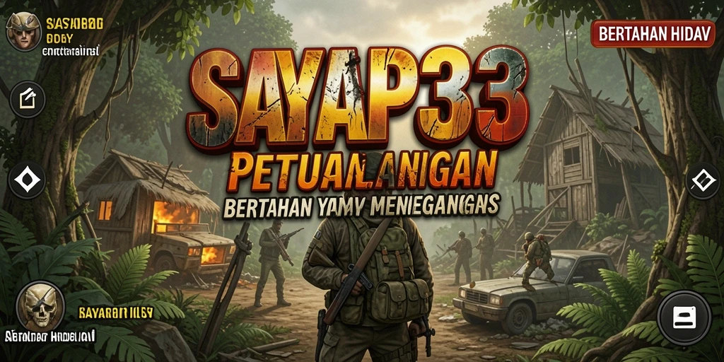 Tampilan antarmuka game Bertahan Hidup yang menarik dan intuitif.
