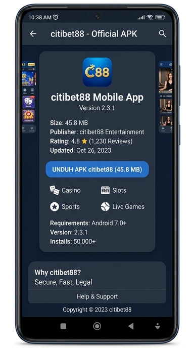 Panduan Lengkap Unduh dan Instal APK citibet88