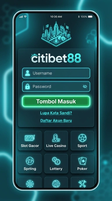 Masuk Akun citibet88 untuk Pengguna Android
